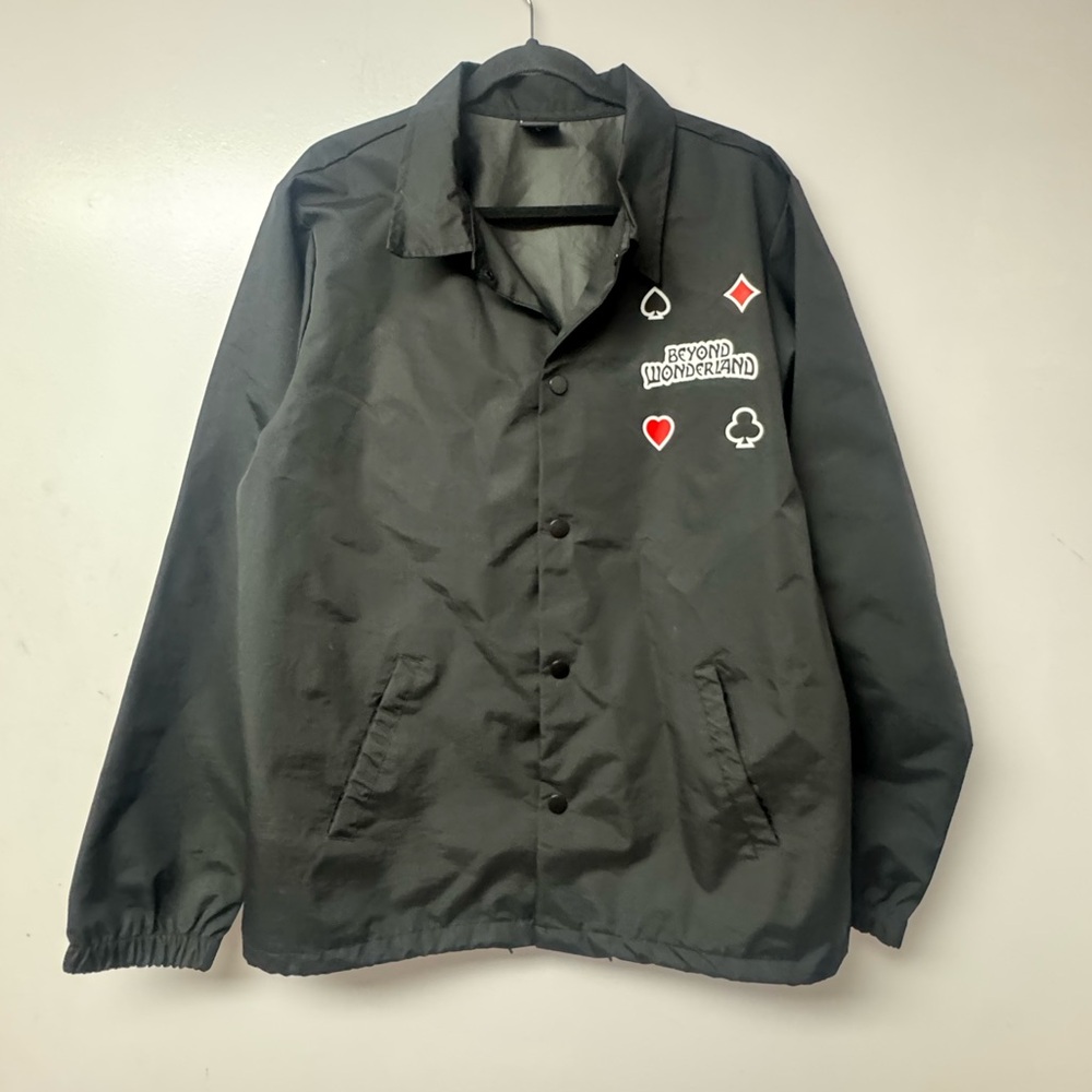 Beyond Wonderland Insomniac Jacket Men’s Large Black Rave Festival EDM Box U